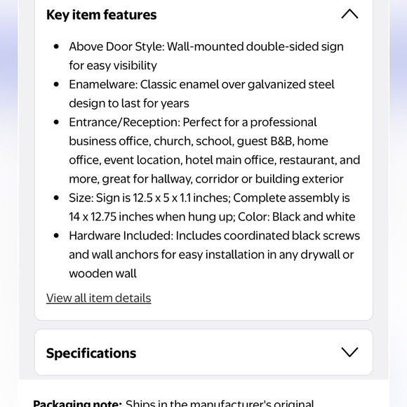 Entrance Sign - Picture 10 of 16